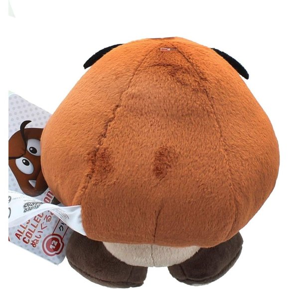 Little Buddy Super Mario All Star Collection 1427 Goomba Stuffed Plush, 5" - Picture 2 of 3